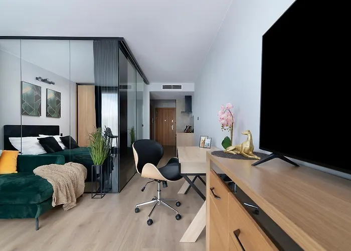 Apartamento Easy Rent - Brilliant, Basen & Spa, Centrum 24h Check-in *